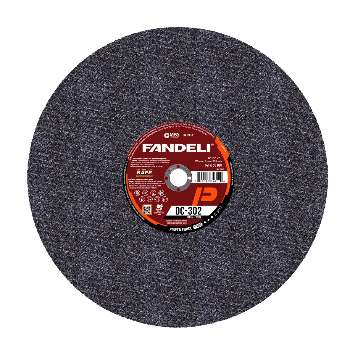 Disco 14" Fandeli Pro DC-302